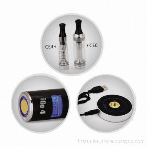 iGo4 Electronic Cigarette with Newest Atomizer CE6 from Dust-free Factory